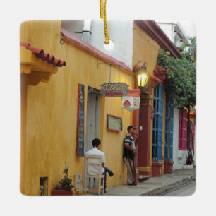 Adorno De Cerámica Cartagena dentro de la pared