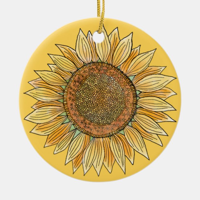 Adorno De Cerámica Casa de campo de arte de Boho elegante y elegante, (Frente)