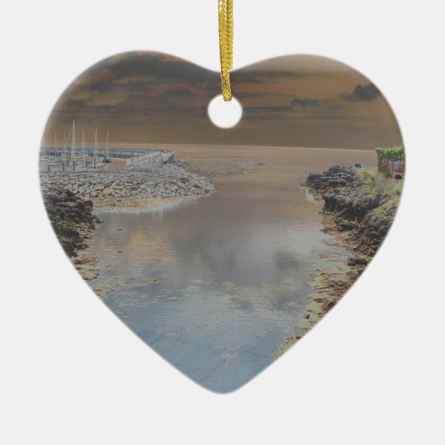 Adorno De Cerámica Casa de luz en Cascais Portugal (Frente)