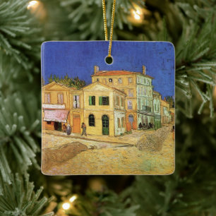 Adorno De Cerámica Casa de Vincent en Arles, por Vincent van Gogh