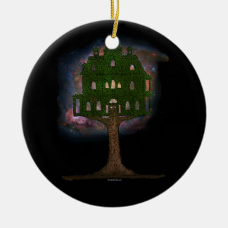 Adorno De Cerámica Casa en el árbol del cosmos
