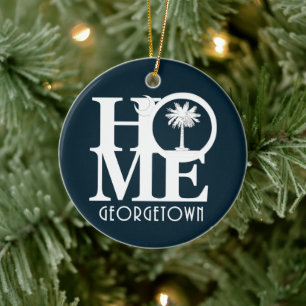 Adorno De Cerámica CASA Georgetown Carolina del Sur