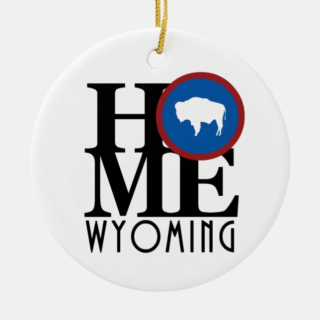 Adorno De Cerámica CASA Wyoming (Frente)