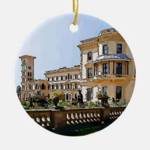 Adorno De Cerámica Casa y jardines de Osborne