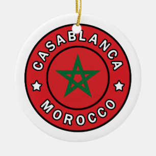 Adorno De Cerámica Casablanca Marruecos