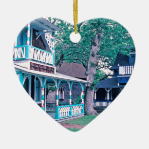 Adorno De Cerámica Casas de pan de jengibre Tom Wurl