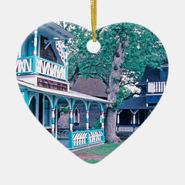 Adorno De Cerámica Casas de pan de jengibre Tom Wurl (Frente)