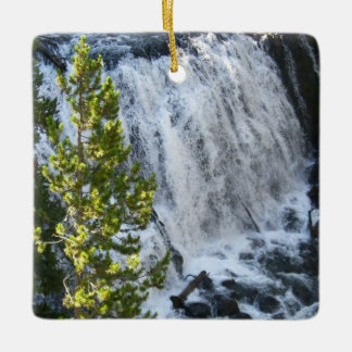 Adorno De Cerámica Cascada de Yellowstone