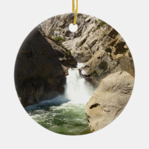 Adorno De Cerámica Cascada Roaring River en el Parque Nacional Kings