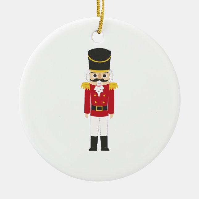 Adorno De Cerámica Cascanueces (Frente)