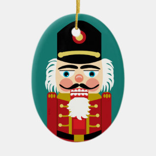 Adorno De Cerámica Cascanueces lindo del primer navidad del bebé