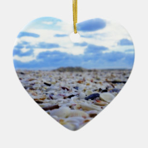 Adorno De Cerámica Cáscaras de Sanibel