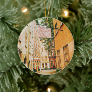 Adorno De Cerámica Casco antiguo histórico, Gamla Stan, Estocolmo, Su