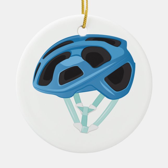 Adorno De Cerámica Casco de la bicicleta (Frente)