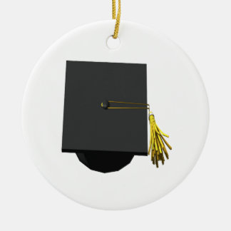 Adorno De Cerámica Casquillo de la graduación