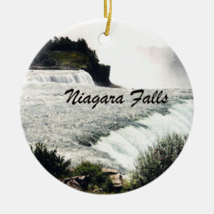 Adorno De Cerámica Cataratas del Niágara