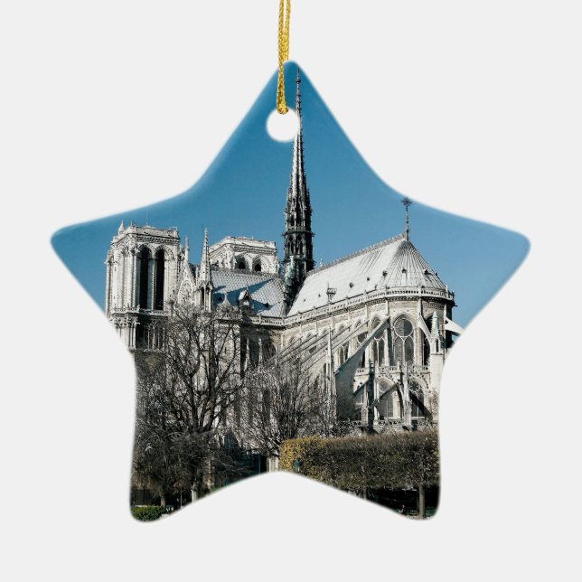Adorno De Cerámica Catedral de Notre Dame (Frente)