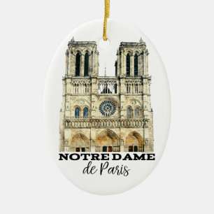 Adorno De Cerámica Catedral de Notre-Dame de París