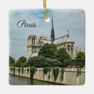 Adorno De Cerámica Catedral de Notre Dame en París