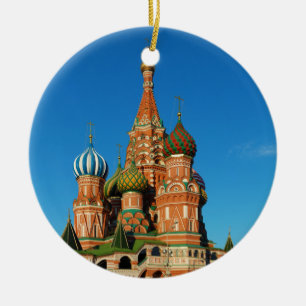 Adorno De Cerámica Catedral de San Basilio Moscú Rusia