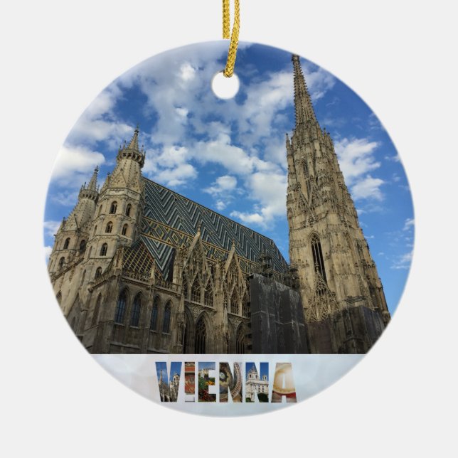 Adorno De Cerámica Catedral de San Esteban de Viena (Frente)