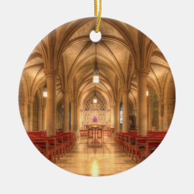 Adorno De Cerámica Catedral Nacional de Washington Capilla de Belén (Frente)