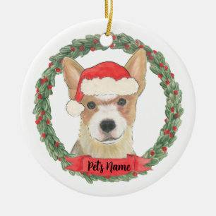 Adorno De Cerámica Cattledog Red Heeler personalizado