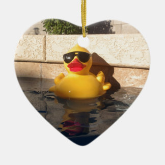 Adorno De Cerámica Caucho Duckie de Hollywood