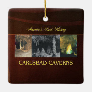 Adorno De Cerámica Cavernas de ABH Carlsbad