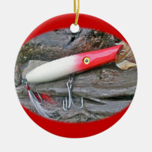 Adorno De Cerámica Cebo de pesca Original AJS Pencil Popper