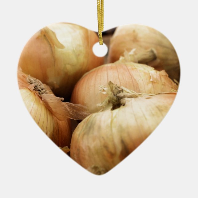 Adorno De Cerámica Cebollas (Frente)