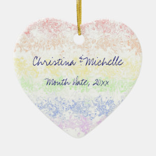 Adorno De Cerámica Celebración del amor