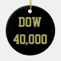 Celebración del mercado de valores Dow 40000
