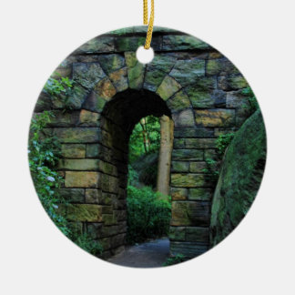 Adorno De Cerámica Central Park: Arco de Piedra Ramble