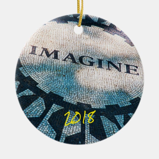 Adorno De Cerámica Central Park, Nueva York (Frente)