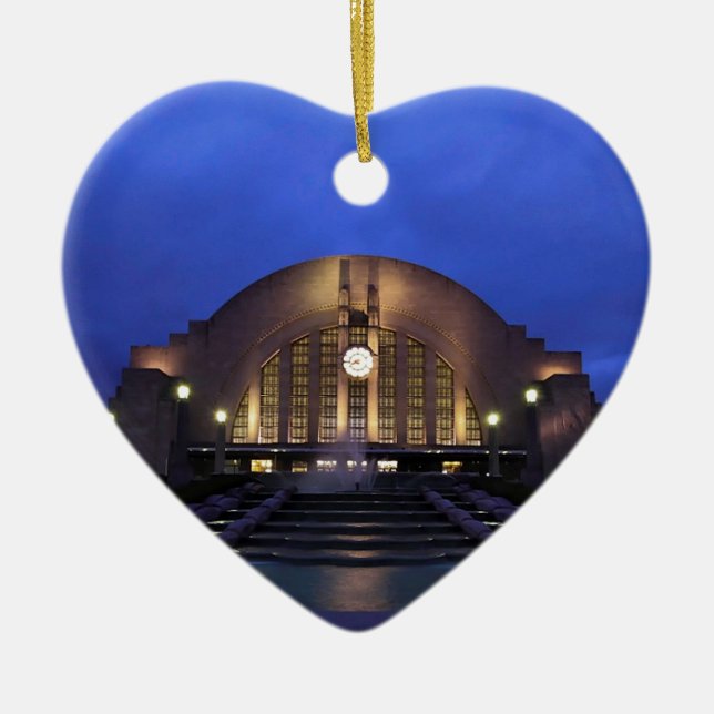 Adorno De Cerámica Centro del terminal/del museo de la unión de (Frente)