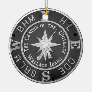 Adorno De Cerámica Centro del Universo en Wallace Idaho