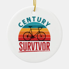 Adorno De Cerámica Century Survivor 100 Miles Club