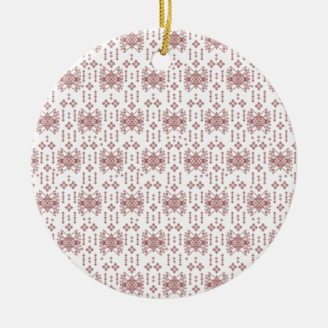 Adorno De Cerámica Ceramic Ornament (Frente)