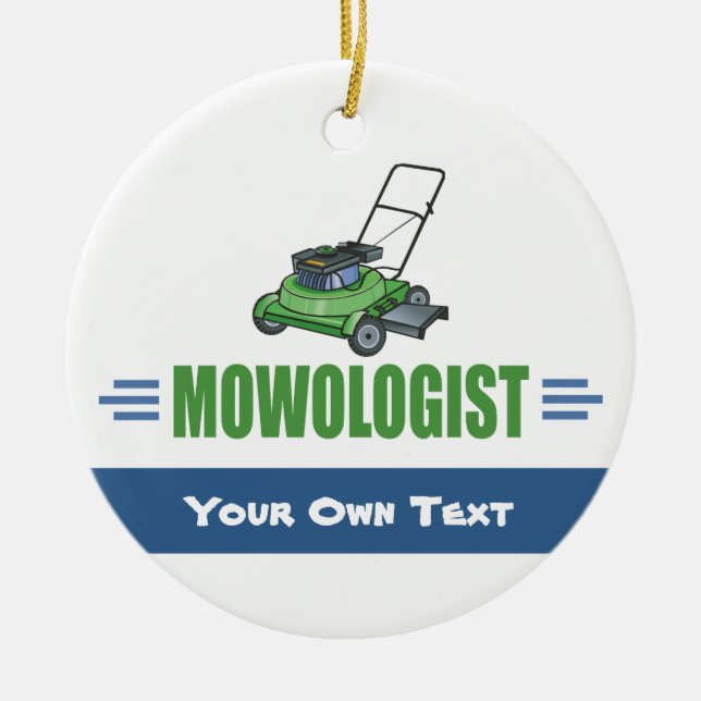 Adorno De Cerámica Cereales de jardín, prados de vaca, cuidado de cés (Frente)