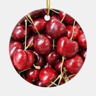 Adorno De Cerámica Cerezas silvestres