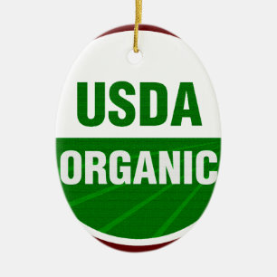 Adorno De Cerámica Certificado orgánico USDA