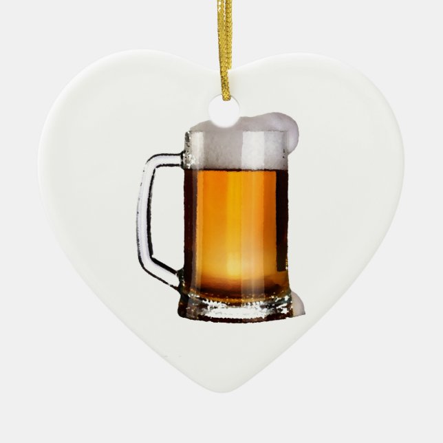 Adorno De Cerámica Cerveza (Frente)