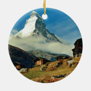 Adorno De Cerámica Cervino, Zermatt, Suiza
