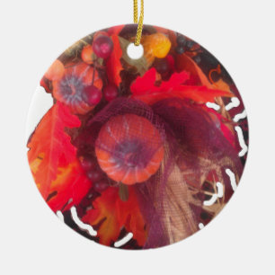 Adorno De Cerámica Cesta especial de frutas de Hakuna Matata Pumkin.p