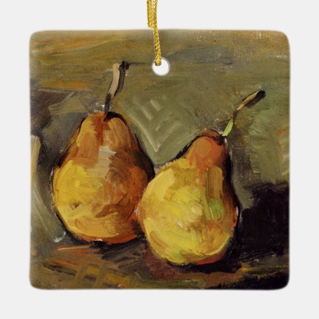 Adorno De Cerámica Cezanne - Dos pieñas (Anverso)