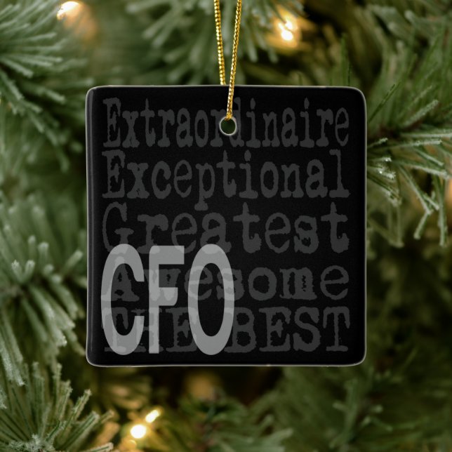 Adorno De Cerámica CFO Extraordinaire (Árbol)