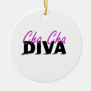 Adorno De Cerámica Cha Cha Diva