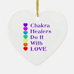 Adorno De Cerámica Chakra Healers lo hace con amor