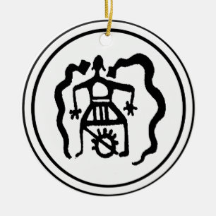 Adorno De Cerámica Chamán y Guías Espirituales Ancestrales